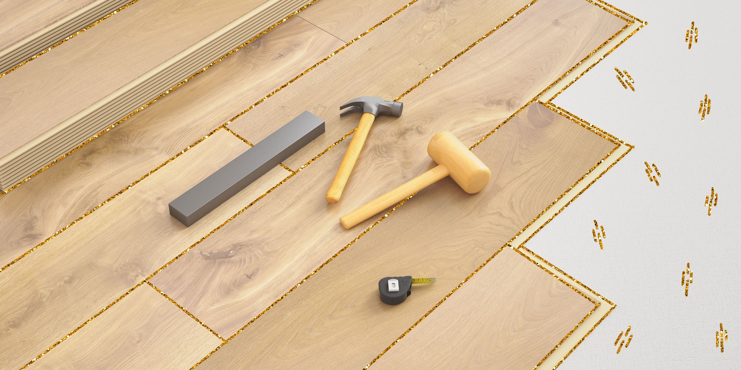 Как правильно уложить ламинат?