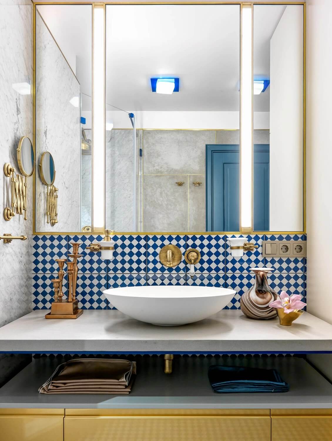 Мой эксперимент с цветом в ванной от серости к солнцу