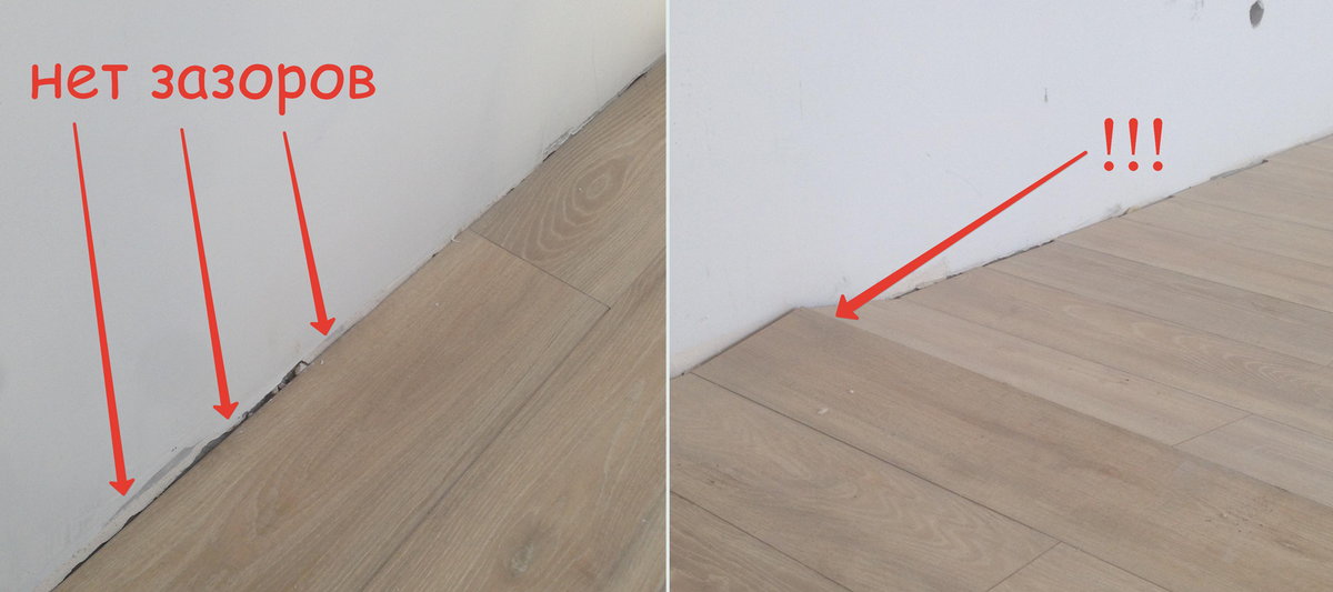 Почему прогибается ламинат и как это исправить