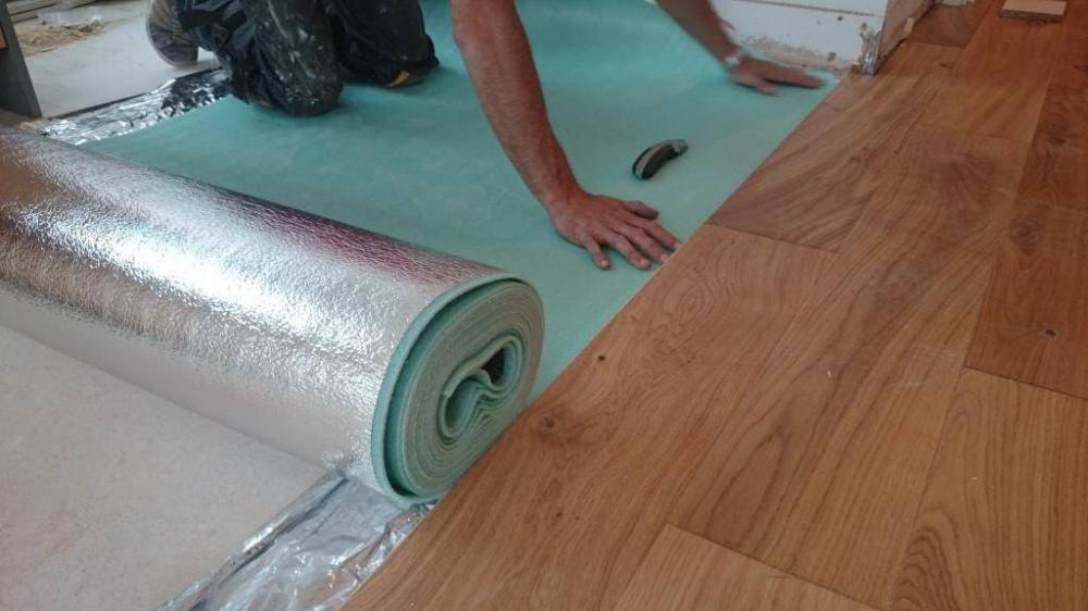 Подложка под линолеум: особенности и назначение