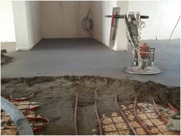 Полусухая стяжка пола: плюсы и минусы