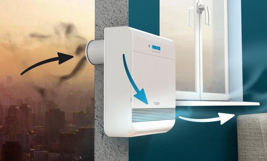 Преимущества приточной вентиляции в квартире