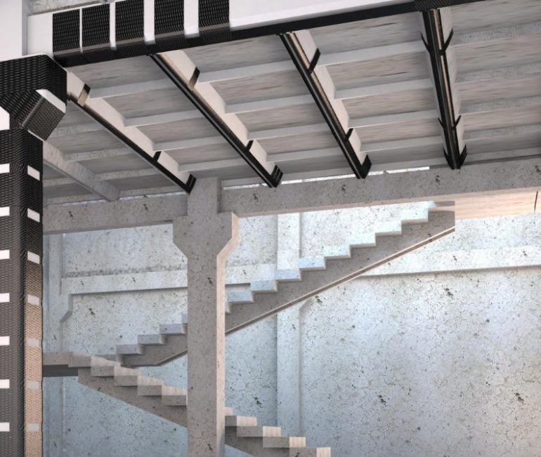 Этапы и проектирование работ по усилению несущих конструкций