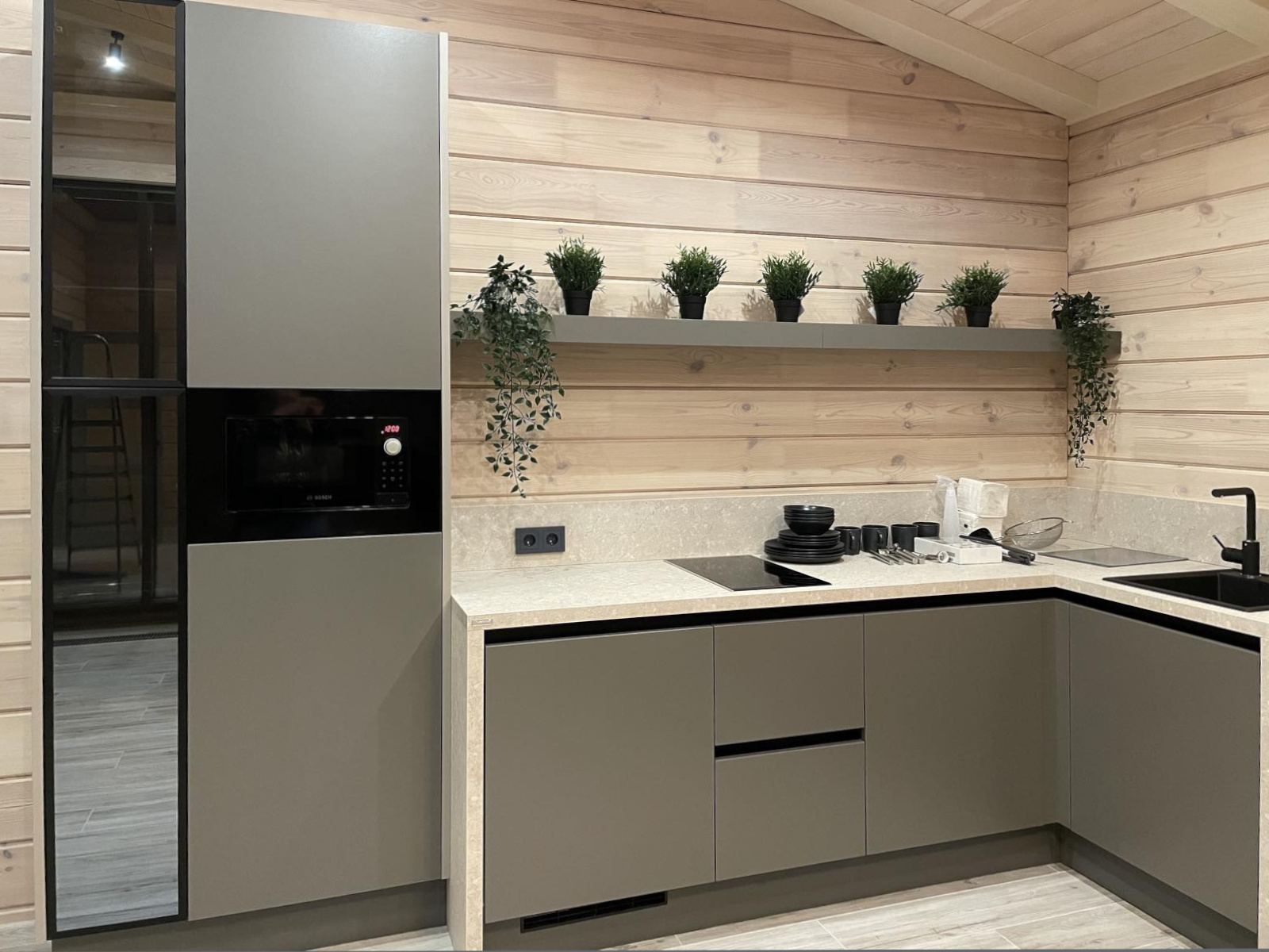 Дизайн кухонь для бань